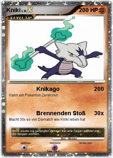 Pokemon Kniki
