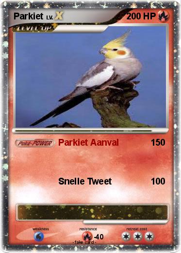 Pokemon Parkiet