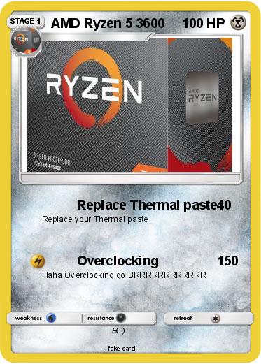 Pokemon AMD Ryzen 5 3600