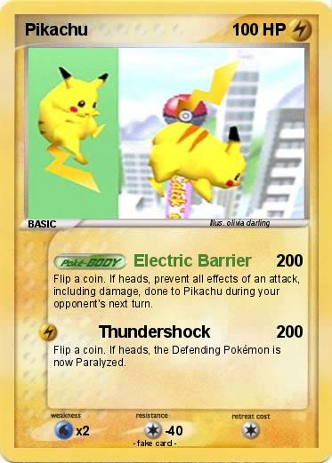 Pokemon Pikachu