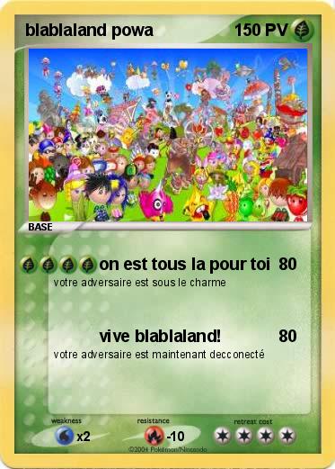 Pokemon blablaland powa