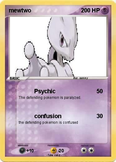 Pokemon mewtwo