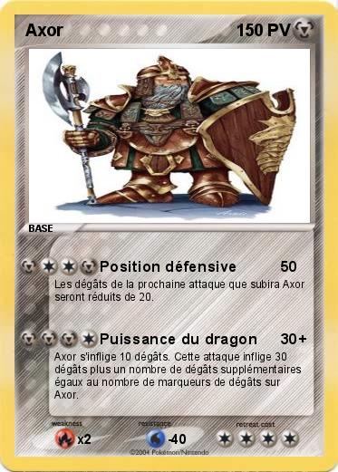 Pokemon Axor