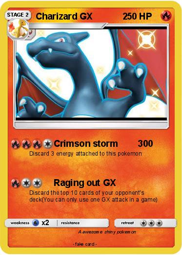Pokemon Charizard GX            2