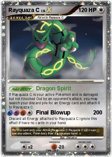 Pokemon Rayquaza C