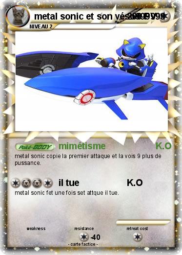 Pokemon metal sonic et son véso999999