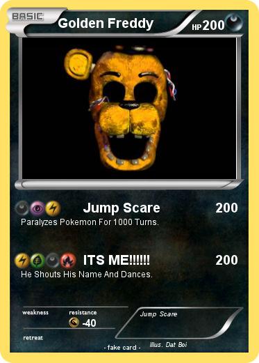 Pokemon Golden Freddy
