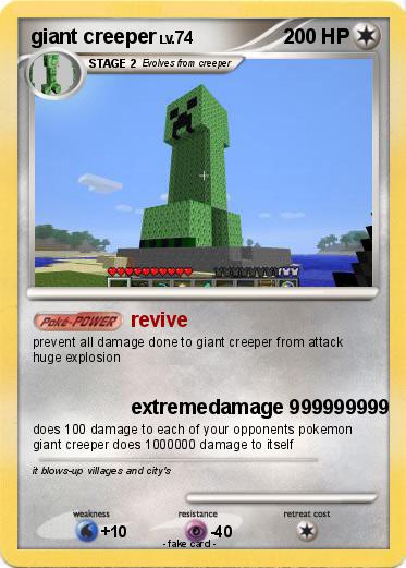 Pokemon giant creeper
