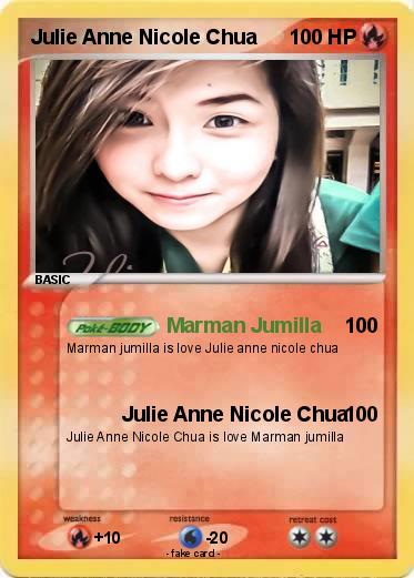 Pokemon Julie Anne Nicole Chua