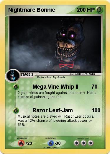 Pokemon Nightmare Bonnie