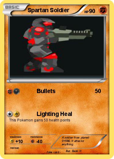 Pokemon Spartan Soldier