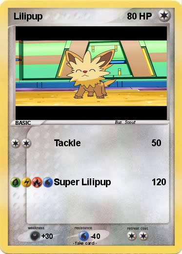 Pokemon Lilipup