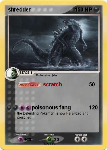 Pokemon shredder