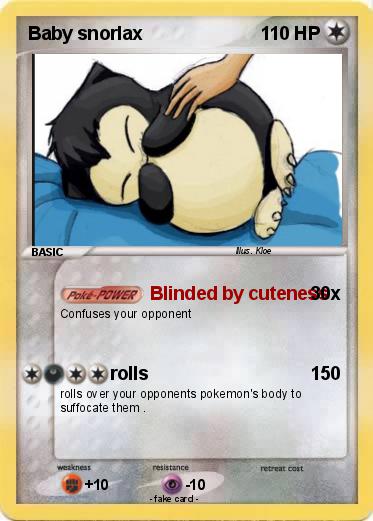 Pokemon Baby snorlax