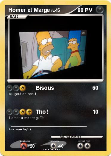 Pokemon Homer et Marge