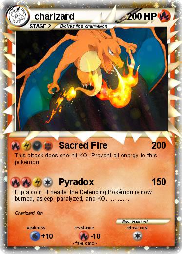 Pokemon charizard