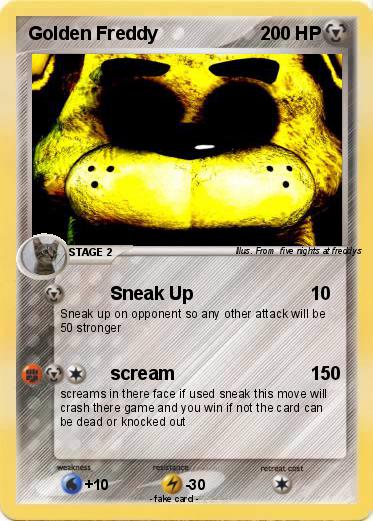 Pokemon Golden Freddy