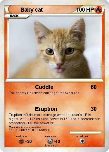 Pokemon Baby cat
