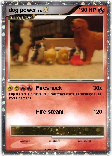Pokemon dog power