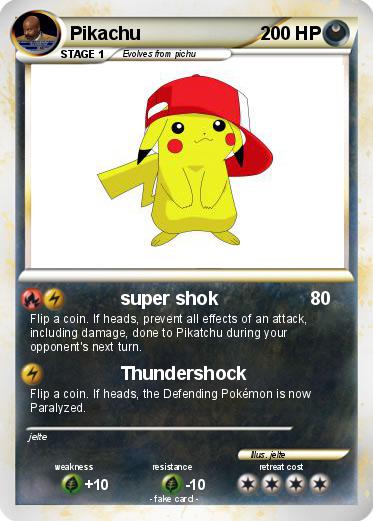 Pokemon Pikachu