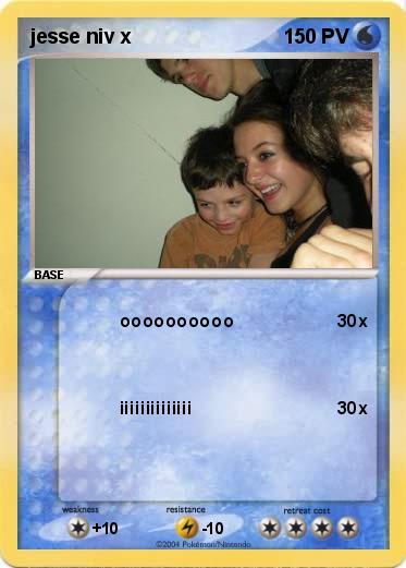 Pokemon jesse niv x