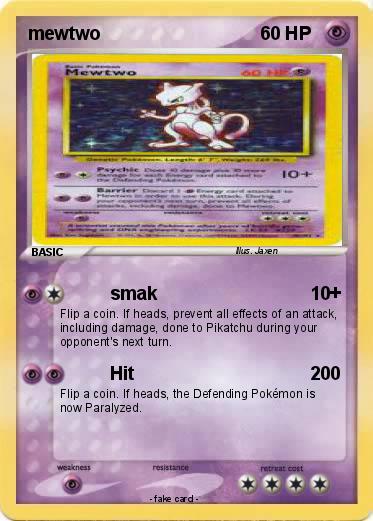 Pokemon mewtwo