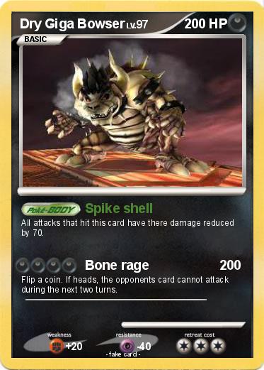 Pokemon Dry Giga Bowser
