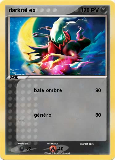 Pokemon darkrai ex