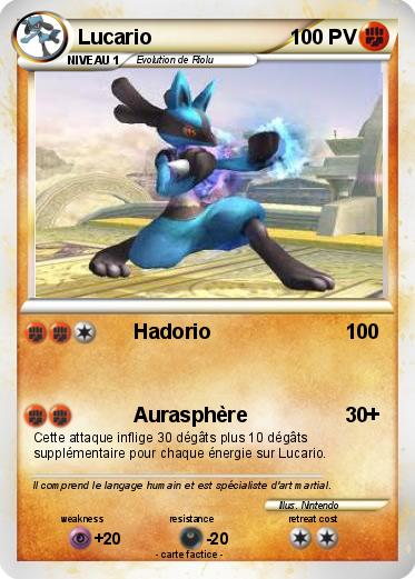 Pokemon Lucario