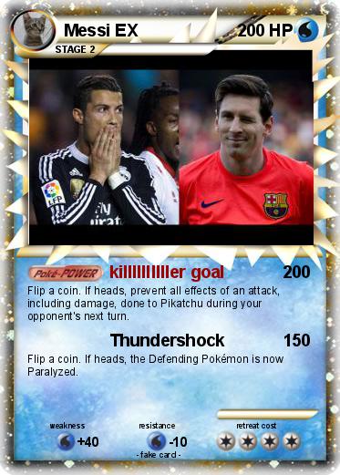 Pokemon Messi EX