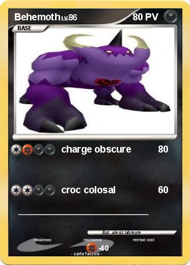 Pokemon Behemoth