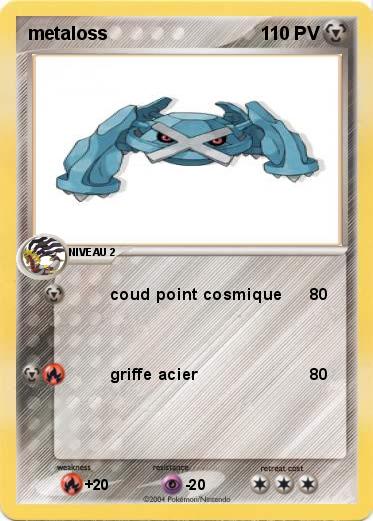 Pokemon metaloss                            