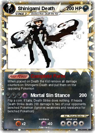 Pokemon Shinigami Death