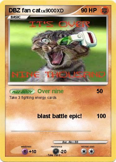 Pokemon DBZ fan cat
