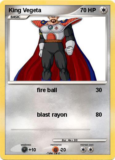 Pokemon King Vegeta