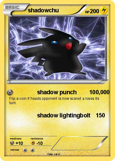 Pokemon shadowchu