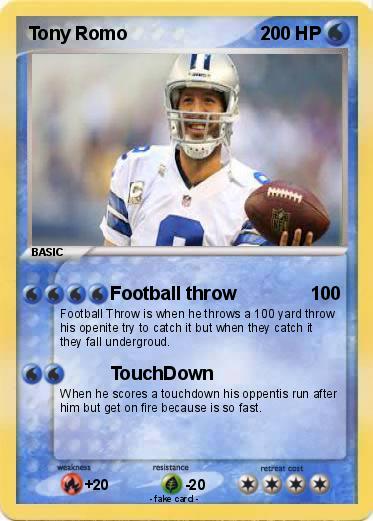 Pokemon Tony Romo