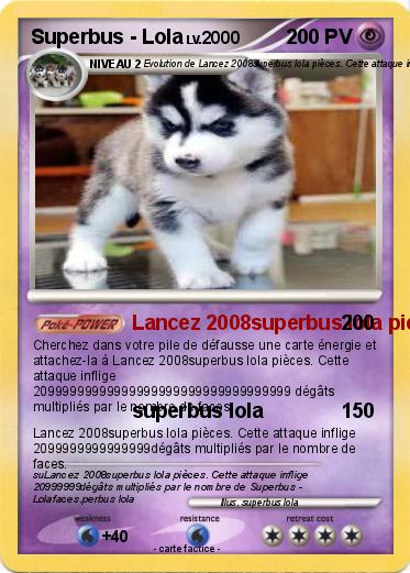 Pokemon Superbus - Lola