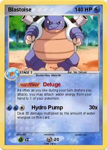 Pokemon Blastoise