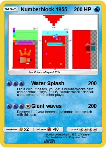 Pokemon Numberblock 1955