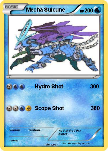 Pokemon Mecha Suicune