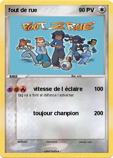 Pokemon fout de rue