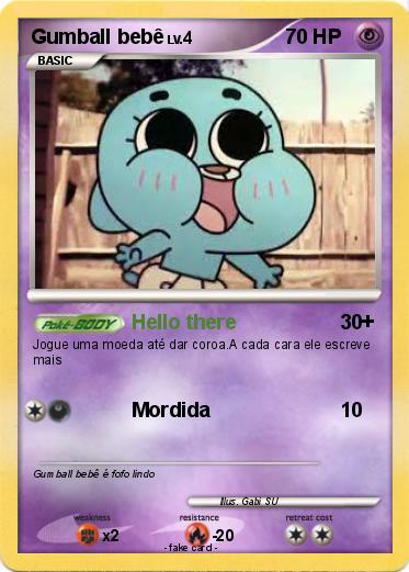 Pokemon Gumball bebê