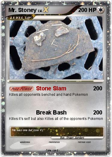 Pokemon Mr. Stoney