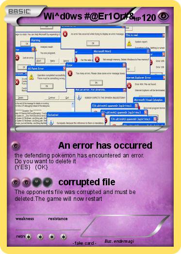 Pokemon Wi^d0ws #@Er1Or#&