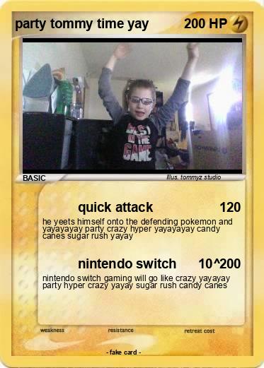 Pokemon party tommy time yay
