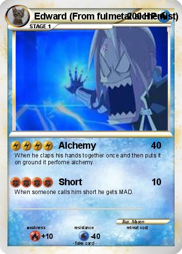 Pokemon Edward (From fulmetal alchemist)