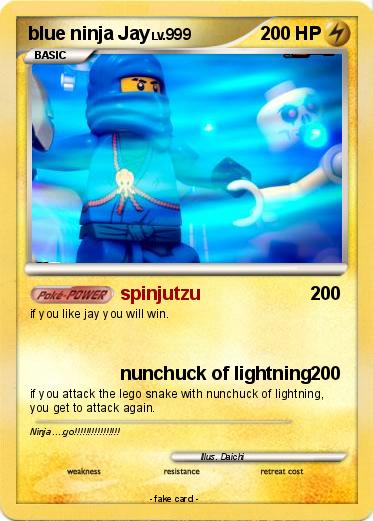 Pokemon blue ninja Jay