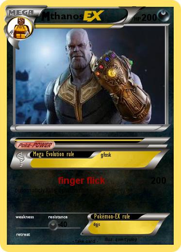Pokemon thanos