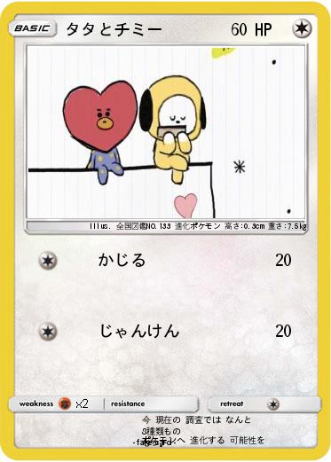 Pokemon タタとチミー
